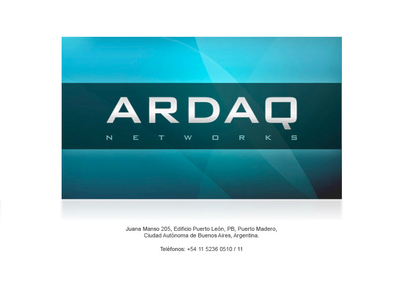 ARDAQ - networks